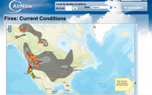 air purifier for forest fire smoke image